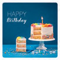 CARTE DOUBLE 12 X 12 CM SANS CELLO