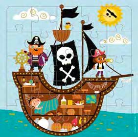 CARTES DOUBLES 15,5 X 15,5 CM + PUZZ:E 25 OU 49 PIÈCES