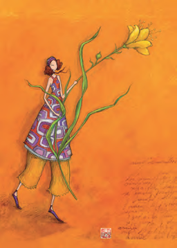CAHIER A5 AGRAFFÉ 15 X 21 CM  GAËLLE BOISSONNARD