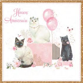 CARTE DOUBLE 15 X 15 SANS CELLO