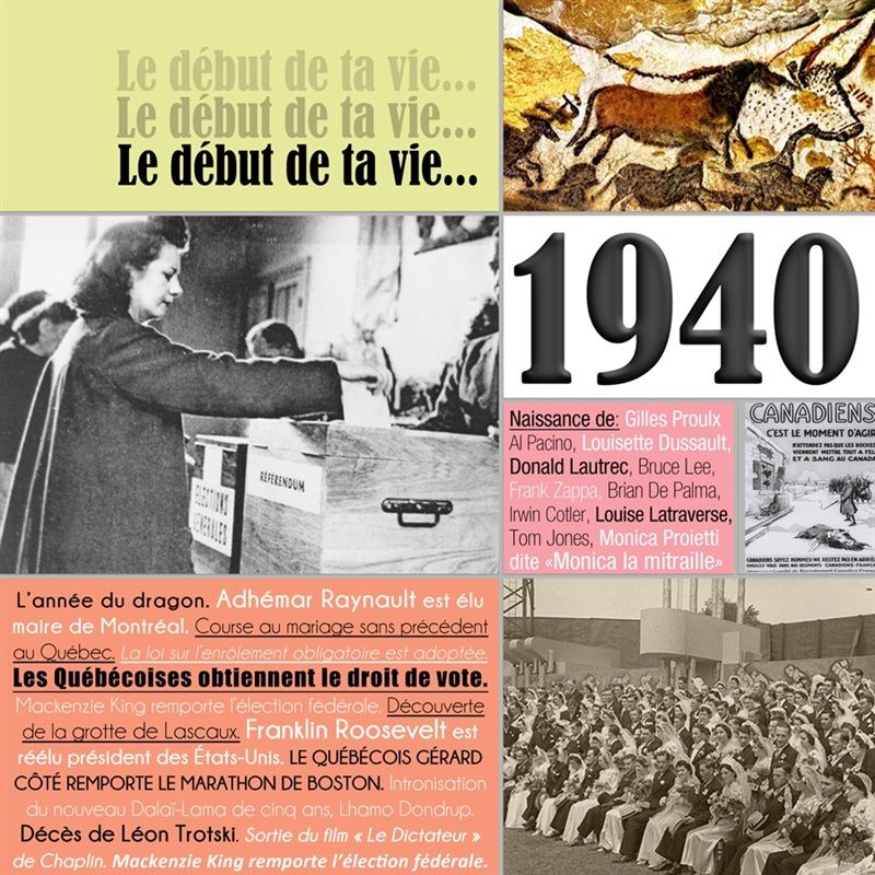 CARTE LE DÉBUT DE TA VIE