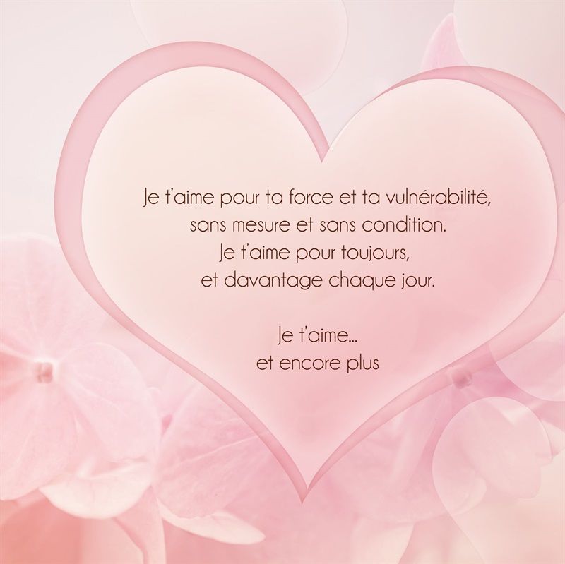 CARTE AVEC TEXTE 16 X 16 CM