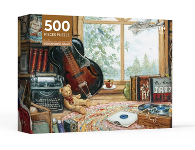 PUZZLES 500 MORCEAUX 52 X 38 CM