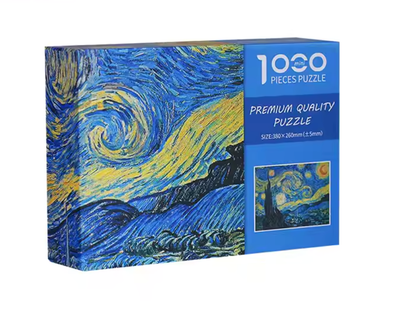 PUZZLES 1 000 MINI MORCEAUX 38 X 25 CM