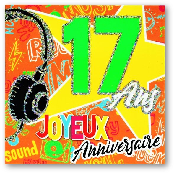 CARTE DOUBLE AVEC CELLO 15 X 15 CM AVEC TEXTE À L&#39;INTÉRIEUR