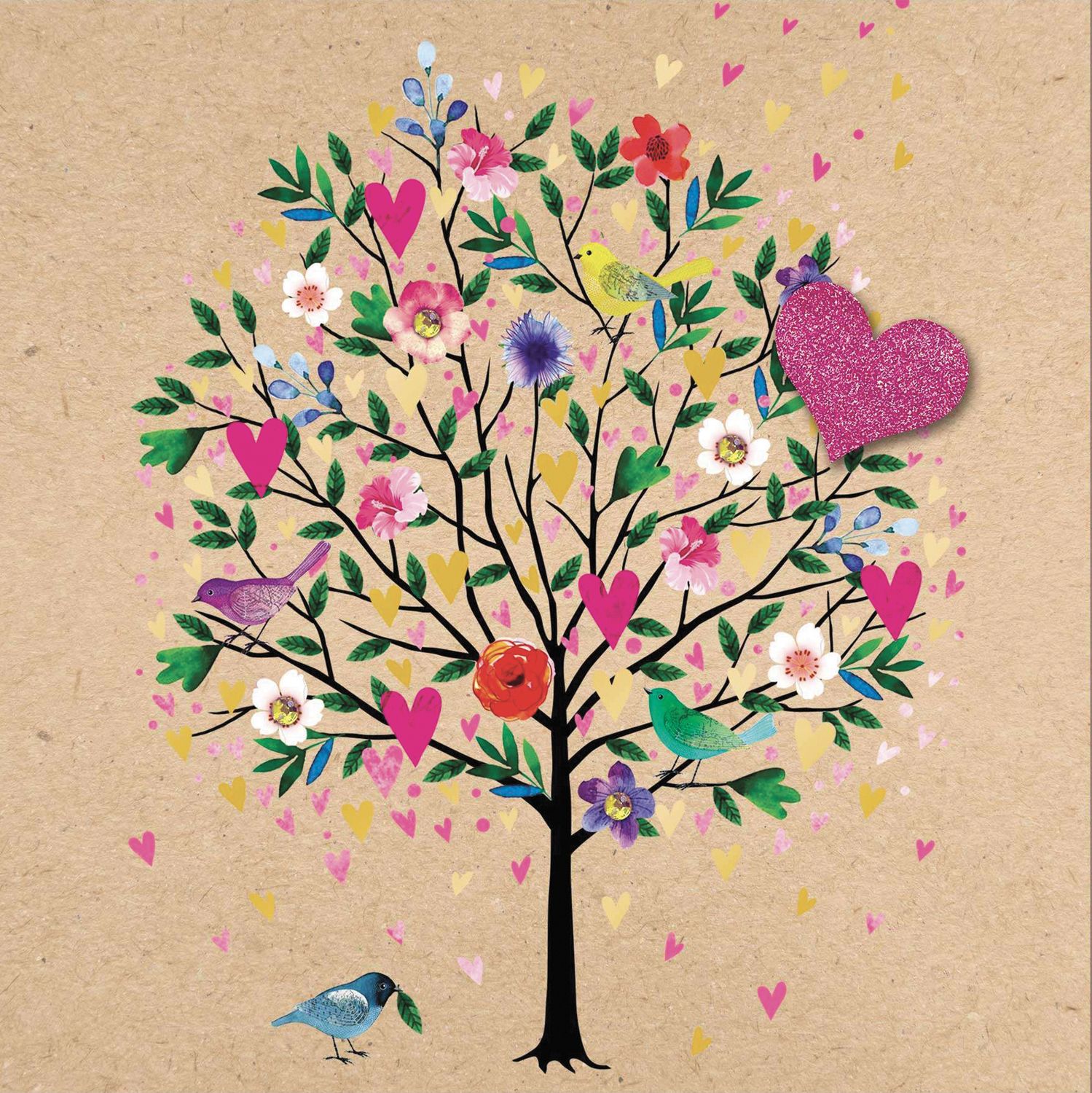 CARTE DOUBLE AVEC CELLO 15 X 15 CM