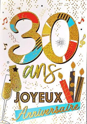 GRANDE CARTE DOUBLE 21 X 29,7 CM