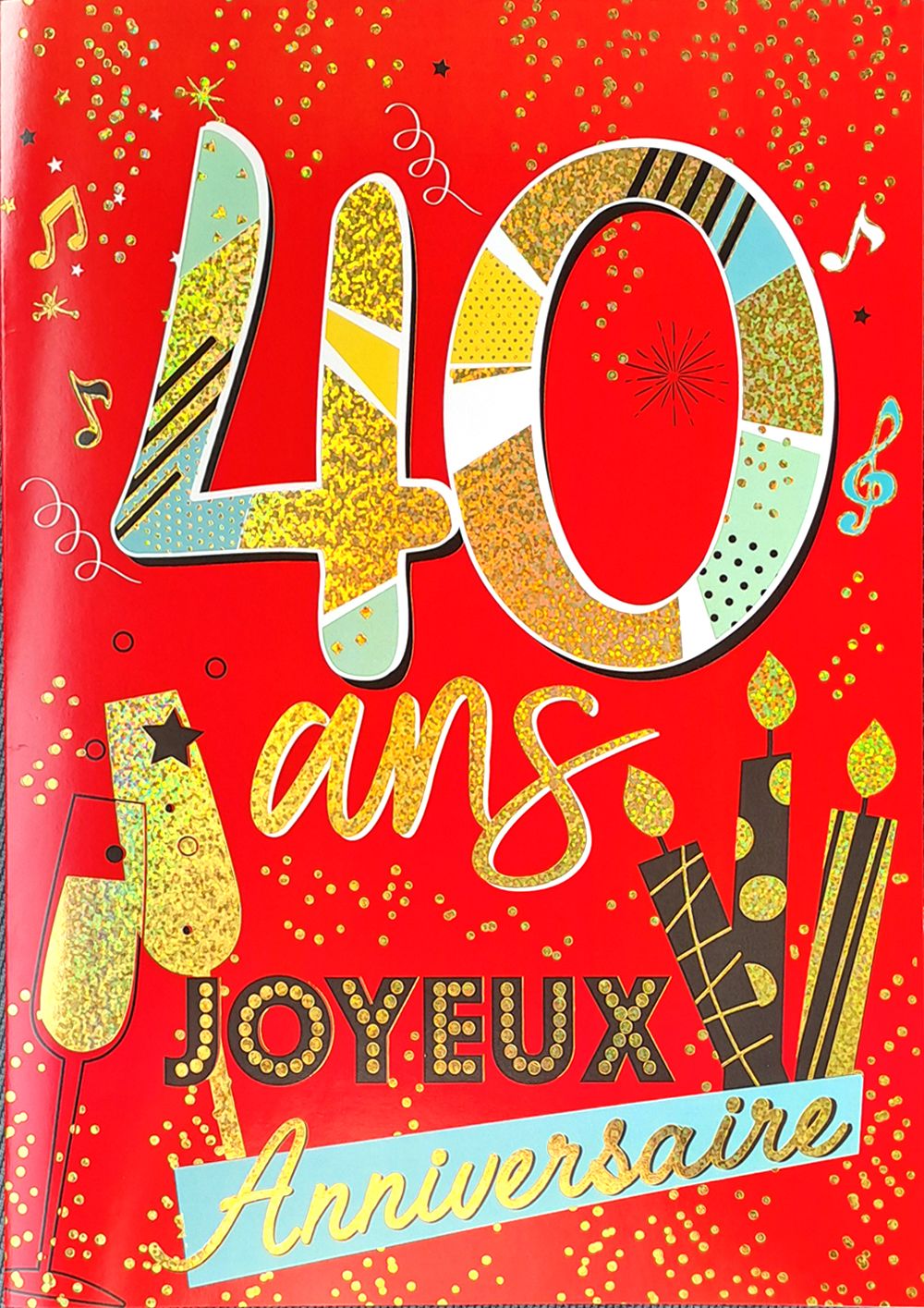 GRANDE CARTE DOUBLE 21 X 29,7 CM