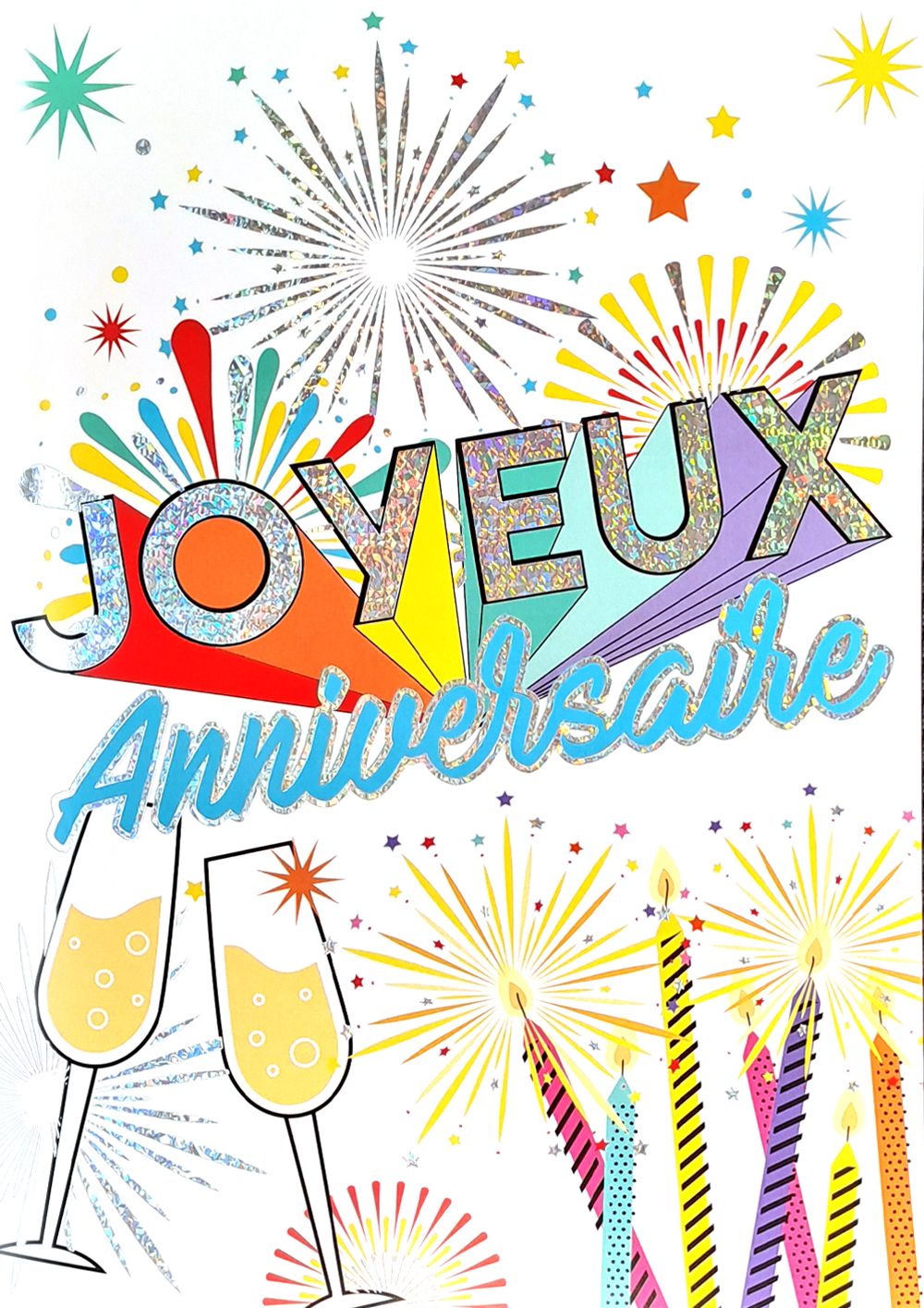 GRANDE CARTE DOUBLE 21 X 29,7 CM