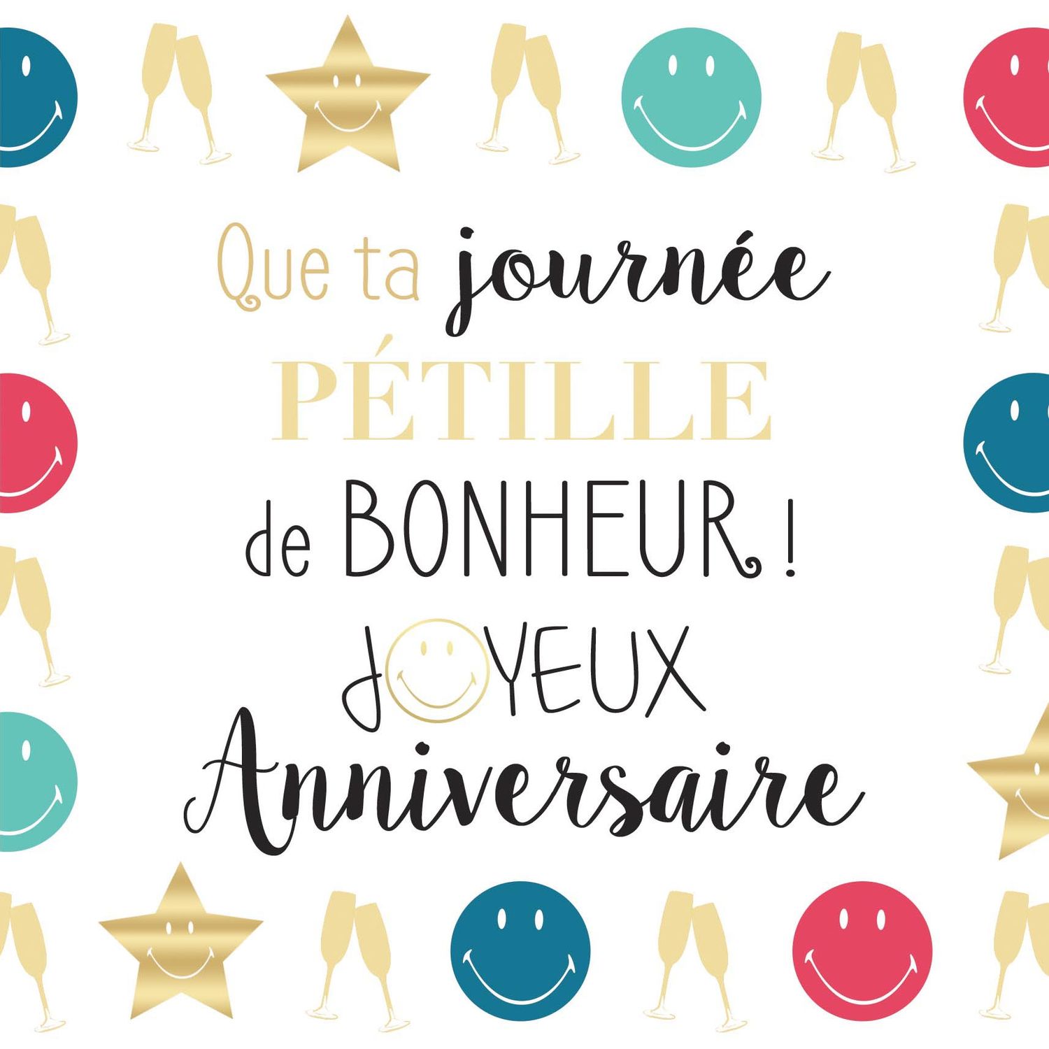 CARTE DOUBLE 14,5 X 14,5 CM