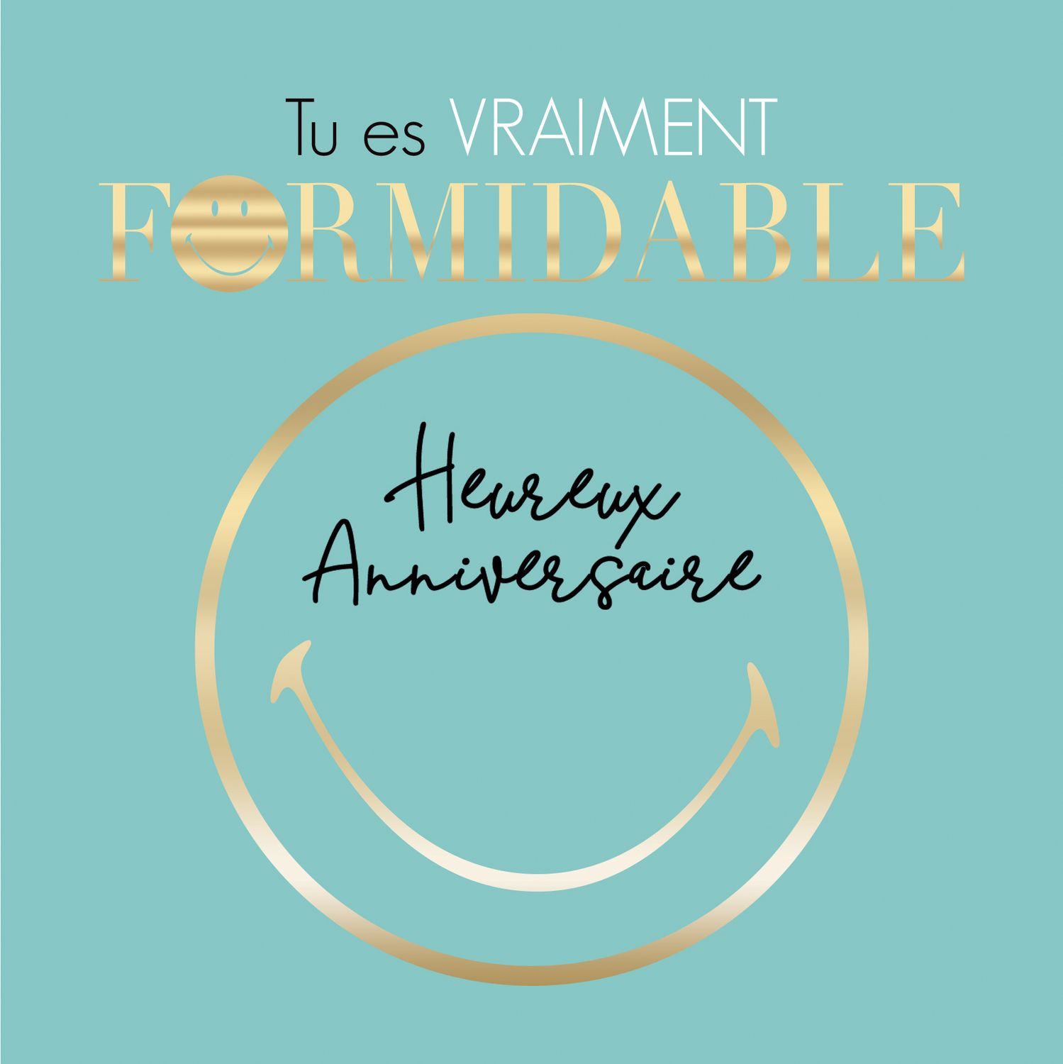 CARTE DOUBLE 14,5 X 14,5 CM