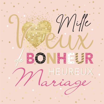 CARTE DOUBLE 15 X 15 CM
