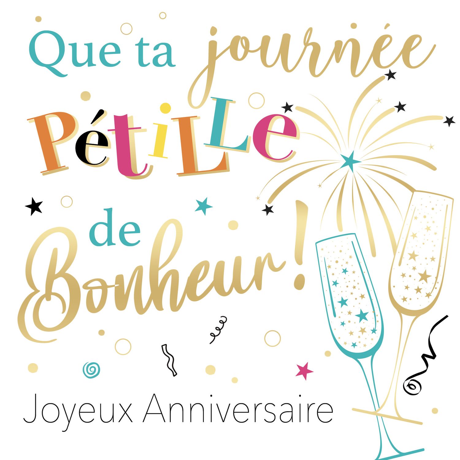 CARTE DOUBLE 15 X 15 CM