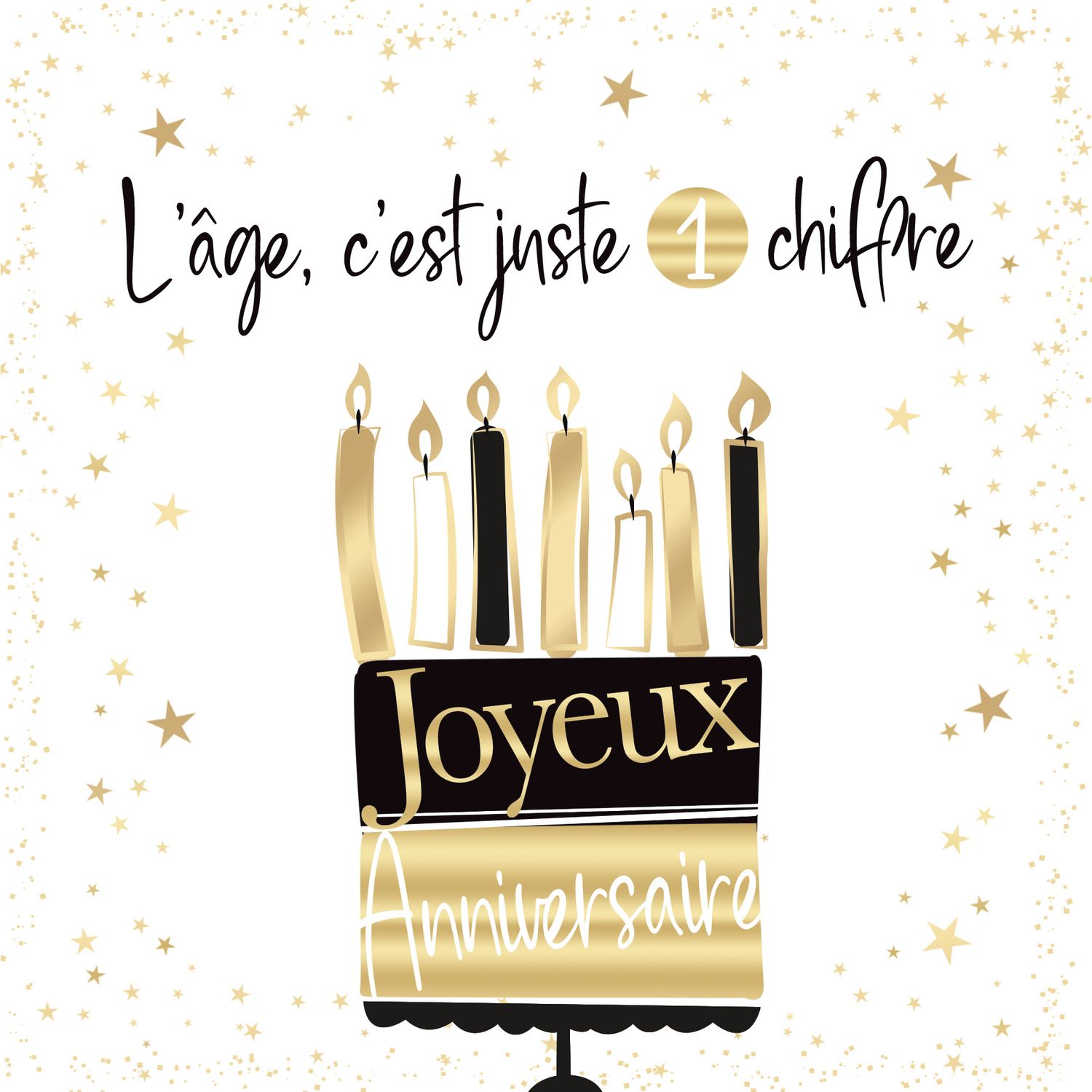 CARTE DOUBLE 15 X 15 CM