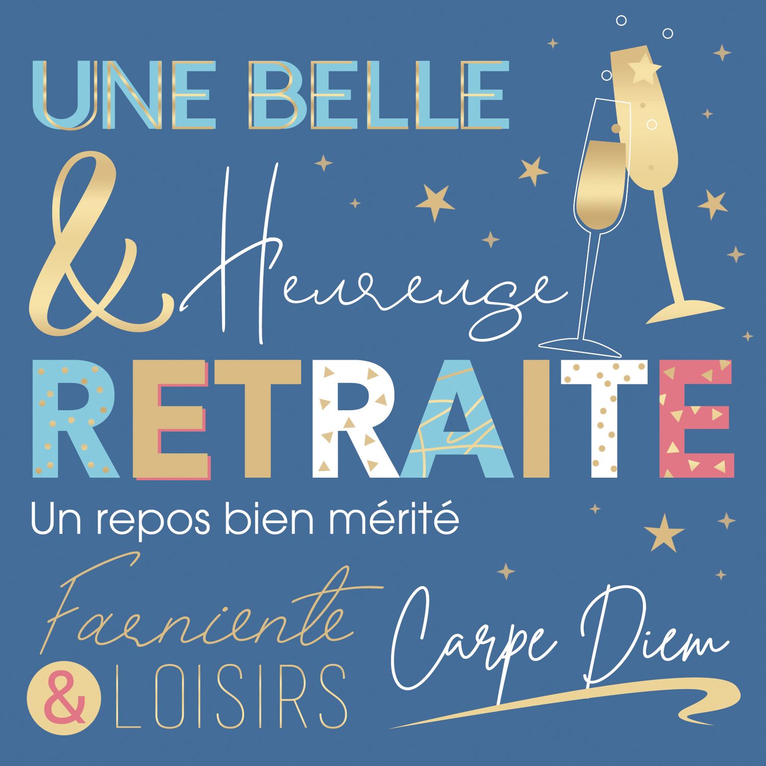 CARTE DOUBLE 15 X 15 CM