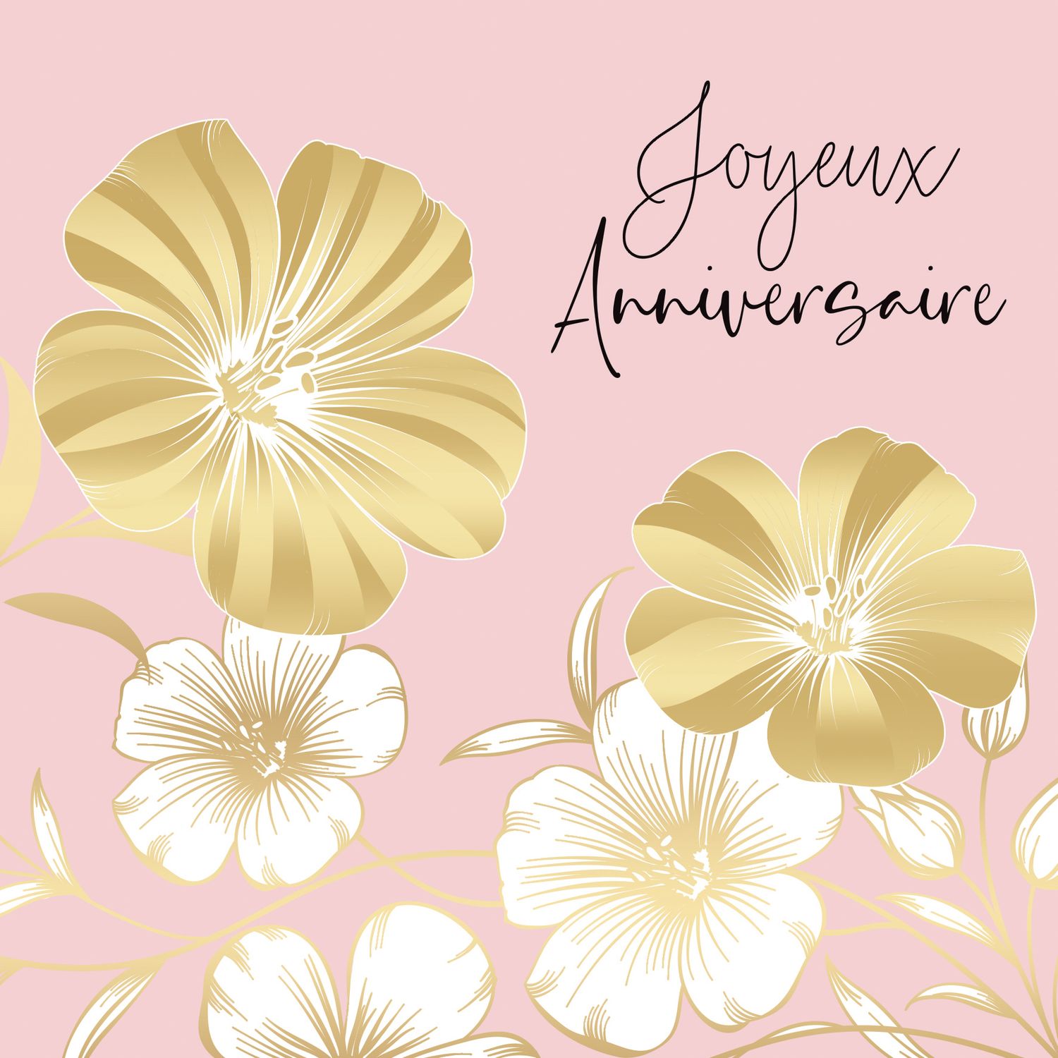 CARTE DOUBLE 15 X 15 CM