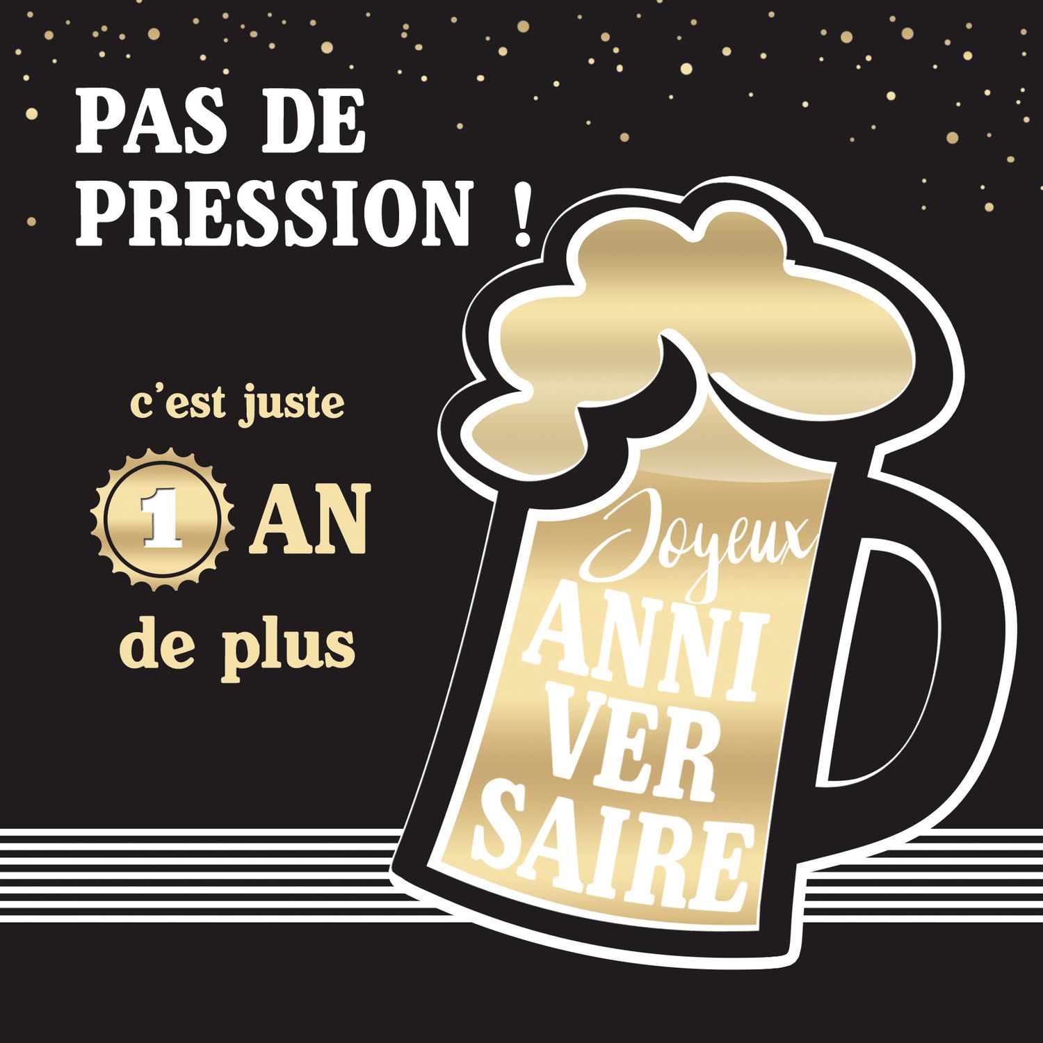CARTE DOUBLE 15 X 15 CM