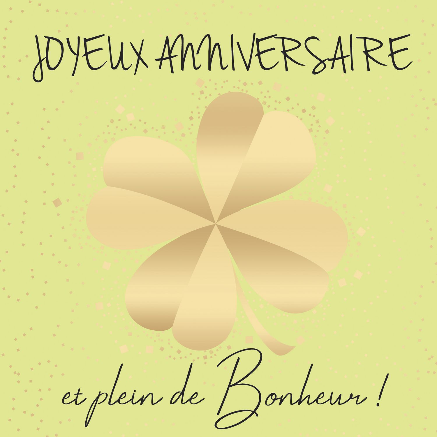 CARTE DOUBLE 15 X 15 CM