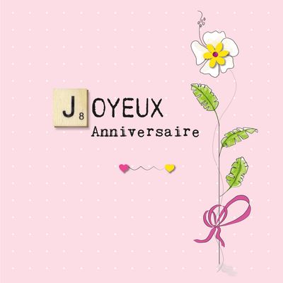 CARTE DOUBLE 15 X 15 CM AVEC CARRÉ DE BOIS