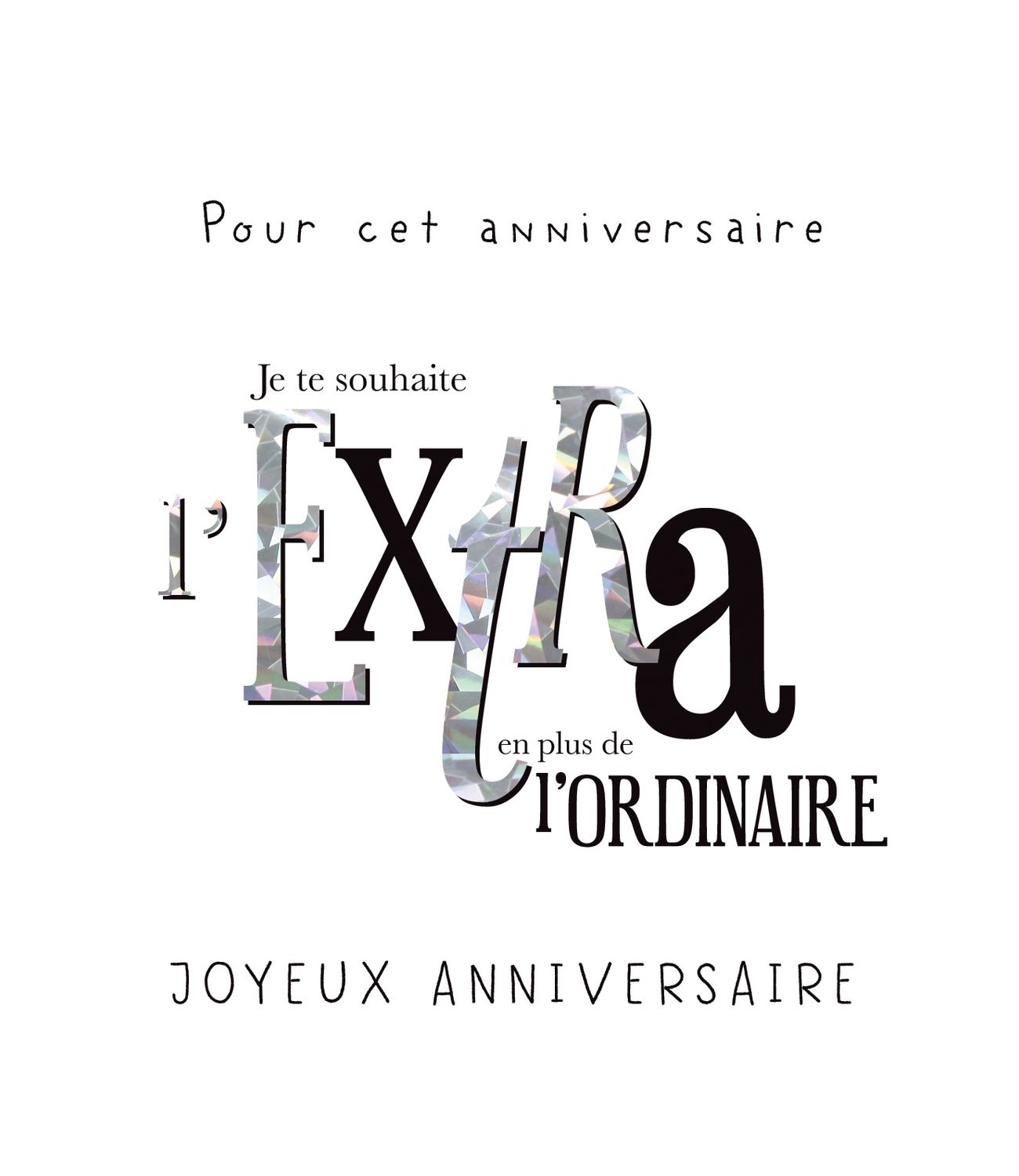 CARTE DOUBLE SANS CELLO