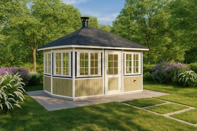 12m² BBQ Gartenhaus