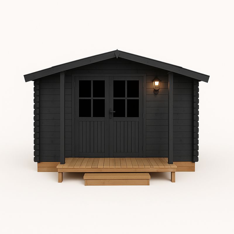 9m² Gartenhaus 4Xq ⭐