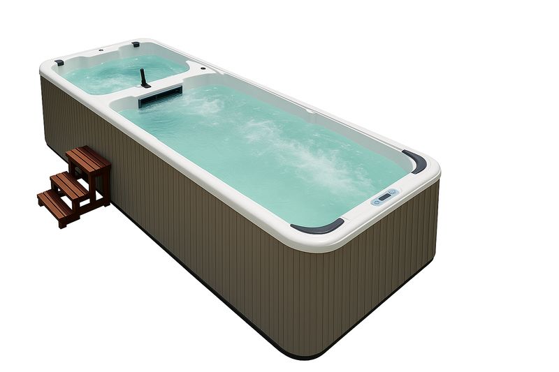 Luxuriöser Swim Spa