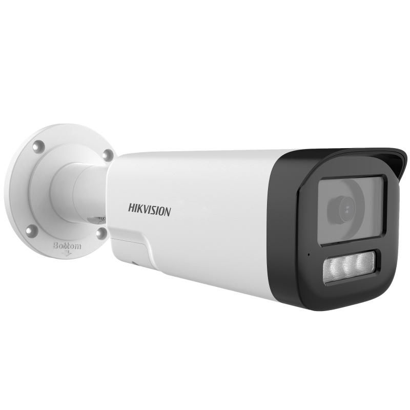 4K Two Way Audio & Siren Fixed Bullet Camera - ​DS-2CE19U0T-LXTS