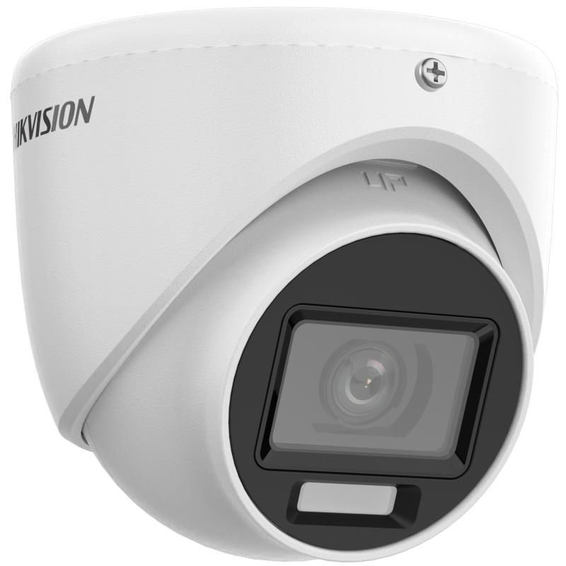 3K Smart Hybrid Light Audio Fixed Turret Camera - ​DS-2CE76K0T-LMFS