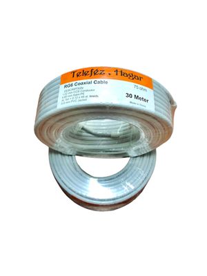 لفه سلك دش  30 مترابيض