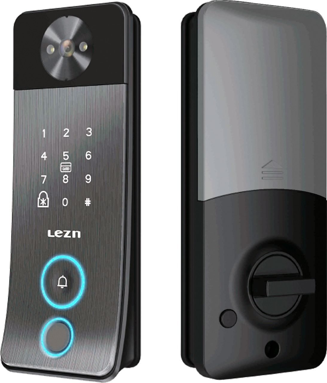 Smart Lock Lezn  S6 visual intercom Gray 25