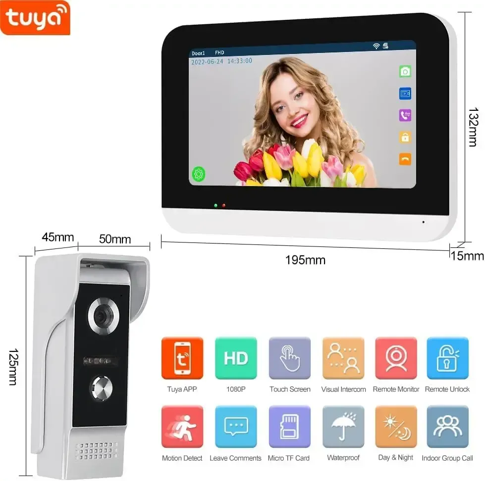 Inter Come LCD 7-inch screen