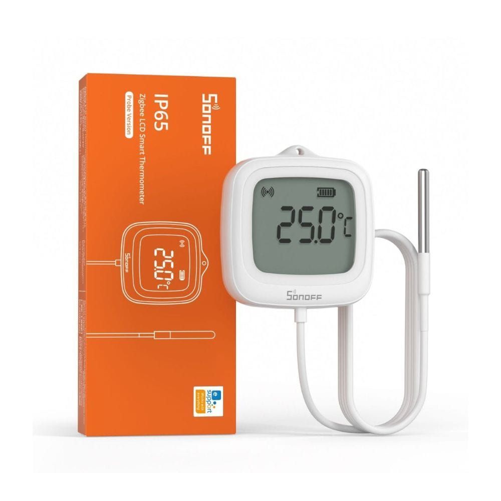 Zigbee LCD Smart ThermometerIP65 SNZB-02LD
