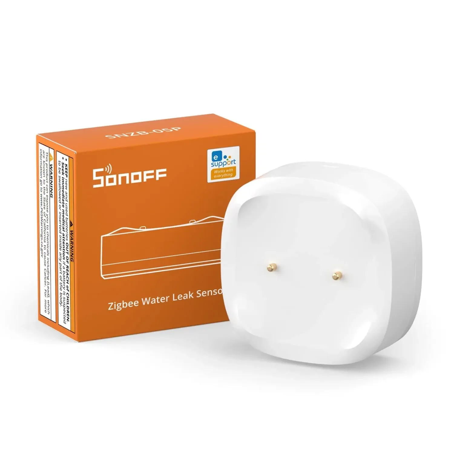Zigbee Water Leak Sensor | SNZB-05P