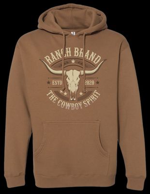 Hoodie Ranch Brand - Skull 4