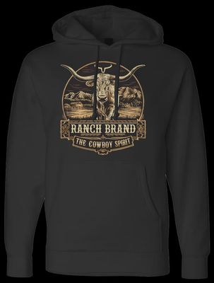 Hoodie Ranch Brand - Longhorn 2