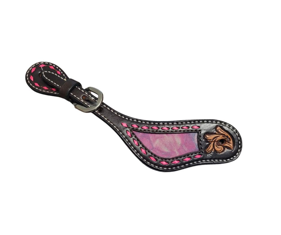 Gance d'éperons rose - Country Legend by Western Rawhide