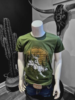 T-shirt Shack Story - Bullrider vert