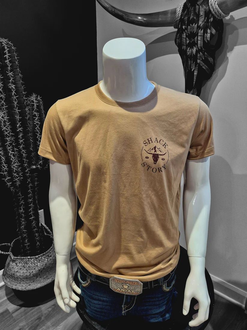 T-shirt Shack Story - classique brun