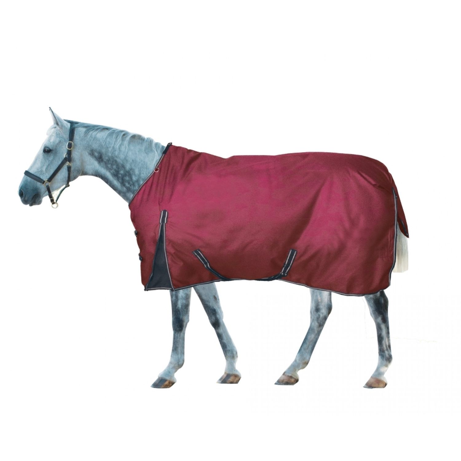 Couverture d'hiver imperméable 1200D - 300g - Century, Colour: Rouge, Size: 68''