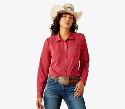 Chemise Ariat - Kirby Pro shirt - Red bud