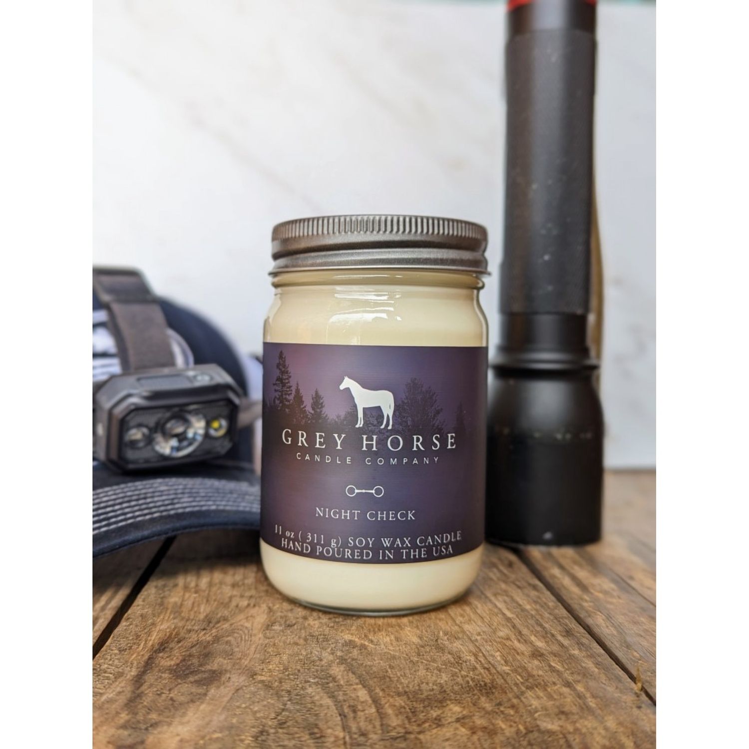 Chandelles Grey horse, Colour: Night check