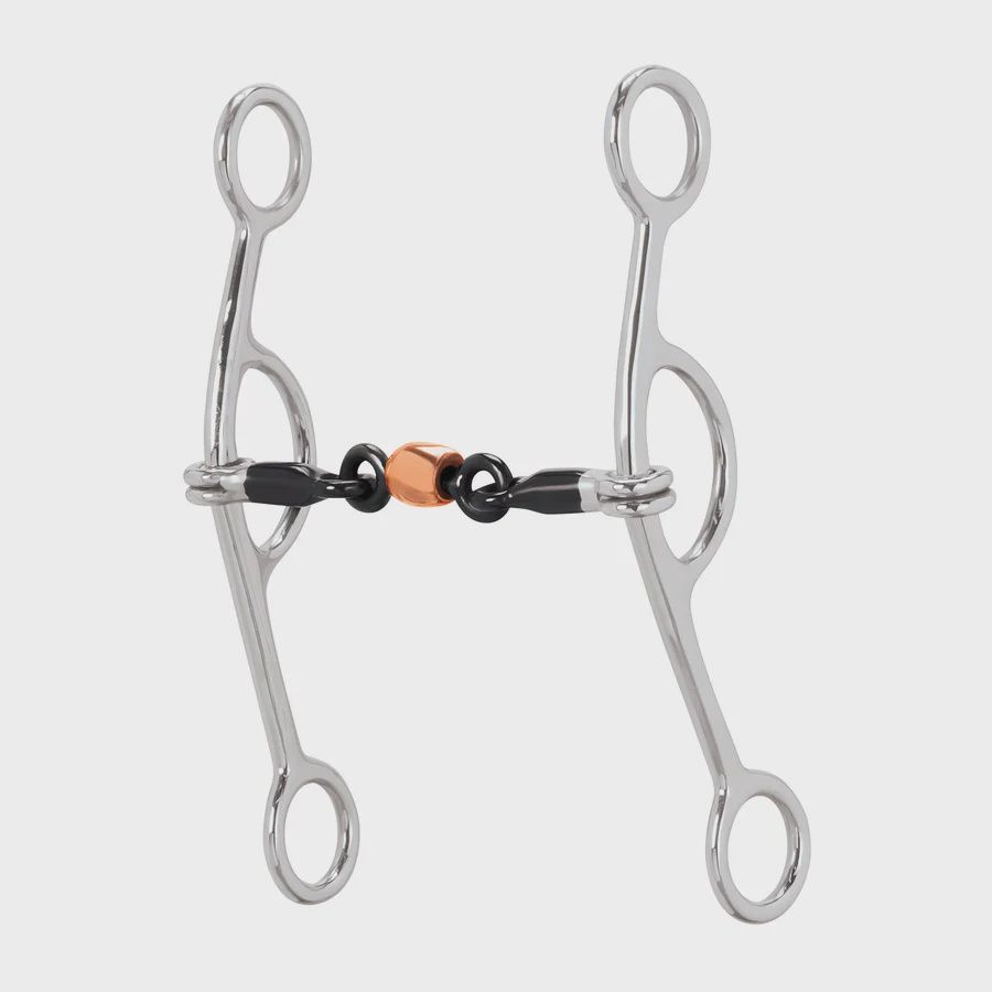 Mors à gag avec bille en cuivre 5'' - Weaver