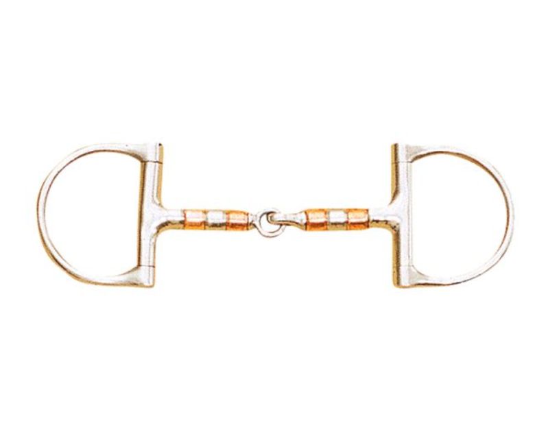 Mors à filet avec roulettes en cuivre - GerRyan