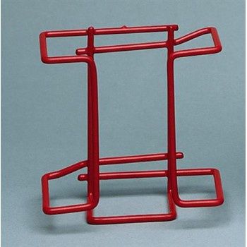 Support à sel en métal rouge