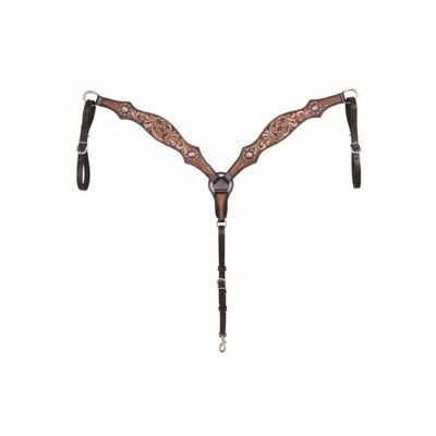 Brisole florale deux tons - western rawhide