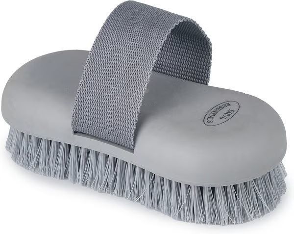 Brosse Soft grip avec éponge, Colour: Graphite