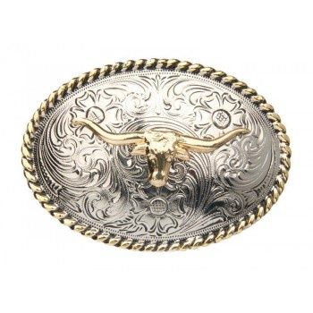 Boucle de ceinture AndWest pour enfant -Loghorn