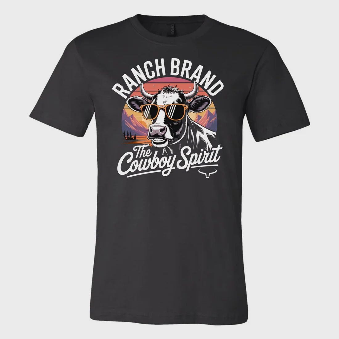 T-shirt Ranch Brand - Cool Cow, Size: Small