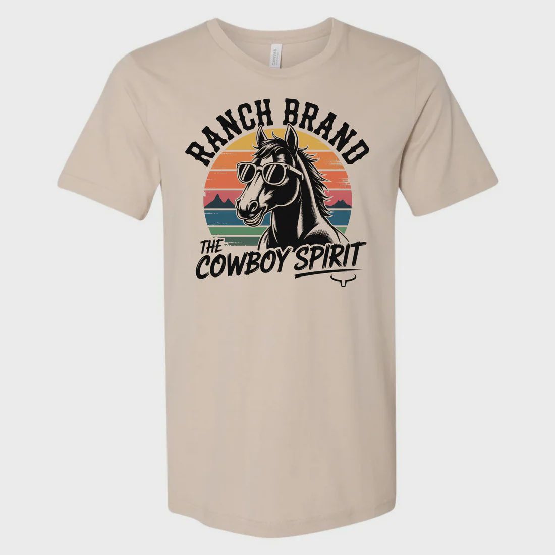 T-shirt Ranch Brand - Cool Horse, Size: Small